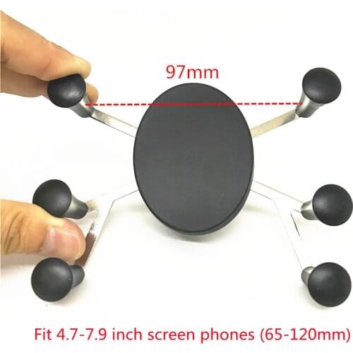 Jadkinsta 1 Inch Ball Head Motorcycle Phone Holder Base for Gopro Cameras Smartphones Webgrip Bracket Clamp