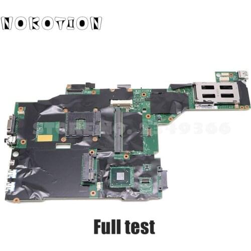NOKOTION For Lenovo ThinkPad T430 T430I Laptop Motherboard 04X3641 04Y1406 04W6625 04X3639 04Y1421 00HM303 00HM307