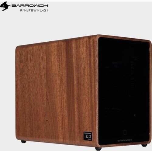 Barrowch neoclassical, Limited edition ITX computer case, Solid wood A4 case