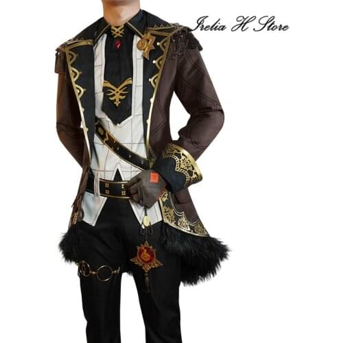 New Game Cosplays Genshin Impact Diluc Cosplay Costume for man Charistmas gift
