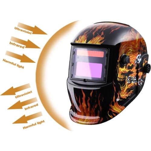 Solar Auto Darkening Welding Helmet TIG MIG MMA Electric Welding Mask Helmet Welder Cap Lens For Welding Machine Plasma Cutter