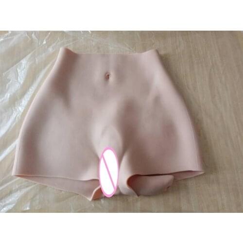 2G 91CM Enhancer Hip Silicone Realistic Vagina Panty Shemale Crossdresser Pussy Pants Transgender Artificial Sex Fake Underwear