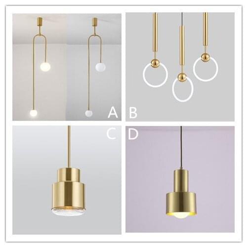 Nordic led stone pendant lights hanging lamp luminaire pendant lights commercial lighting pendant lamp dining room bedroom