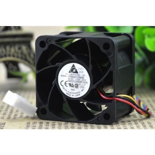 SSEA New Wholesale cooling fan for Delta FFB0412SHN 4028 4CM AC 12V 0.45A PWM cooling fan 40*40*28mm