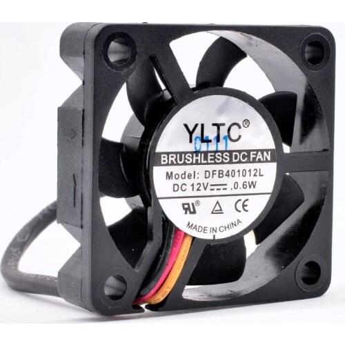 DFB401012L 4cm 40mm fan 40x40x10mm DC12V 0.6W Double balls Quiet cooling fan for the heat sinks of the north and south bridges
