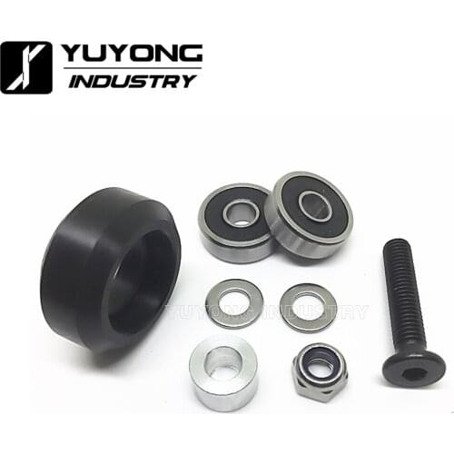 New listing High precision CNC delrin solid v wheel kits for Openbuilds v-slot linear rail system 3d printer parts