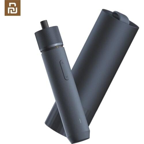 Youpin HOTO 1500mAh Straight Handle Electric Screwdriver With 12 Bits 3 Speed Torque Rechargeable Daily screwdriver Kit Portable