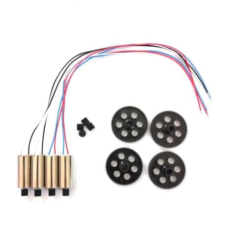 S167 RC drone rc Quadcopter replacement parts 2cw 2ccw engines gears for S166 S167-GPS