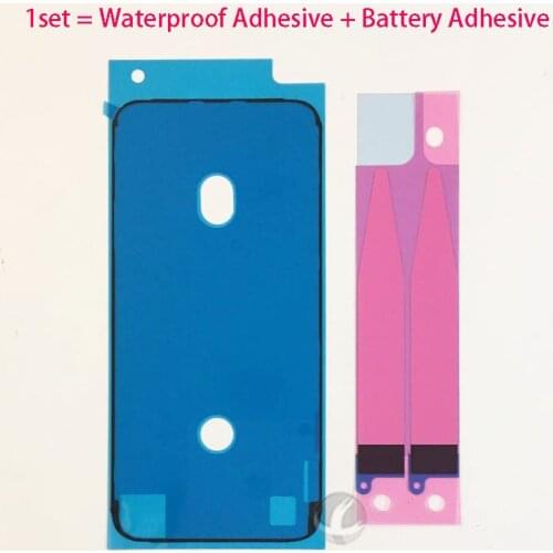 1 set Waterproof Adhesive + Battery Sticker For iPhone 6 6S 6SP 7 7P 8 8P Plus X XS Max XSMax XSM XR 11 Pro Max 11Pro SE2 2020