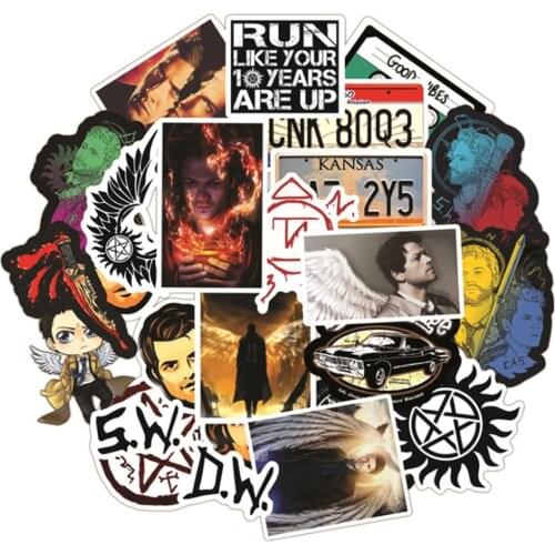 10/30/50 PCS Creative Supernatural Game Diary Graffiti Suitcase Laptop Skateboard Toy Decorative Waterproof Stickers Wholesale