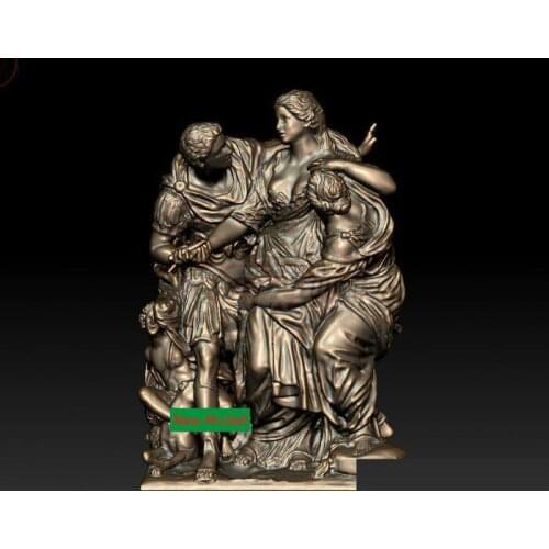 3D model for cnc 3D CNC machine in STL file format Aryah and Cypress figure