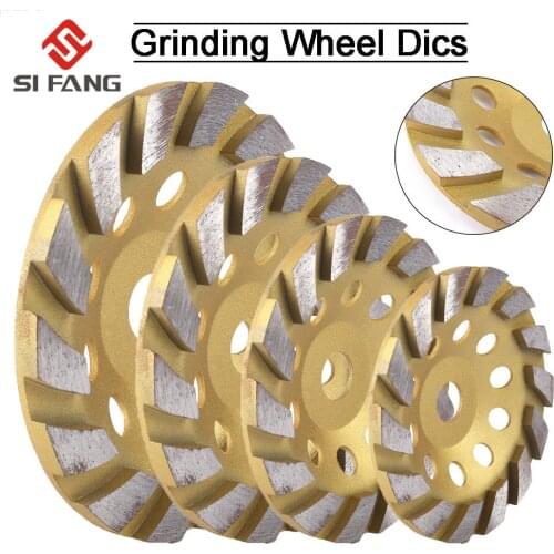 100/125/150/180mm Diamond Grinding Wheel Disc Wood Carving Disc Bowl Shape Grinding Cup Concrete Granite Cutting Disc Power Tool