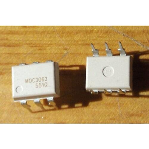 10PCS/LOT MOC3063 DIP6 DIP-6 photocoupler New original In Stock