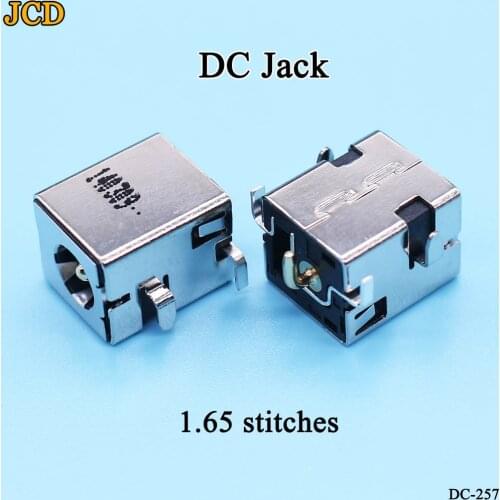 JCD 1pcs/lot DC Power Jack Socket Plug Connector Port Mother Board For ASUS for X52E X53J X53S X54 X54H LAPTOP AC DC Power Jack