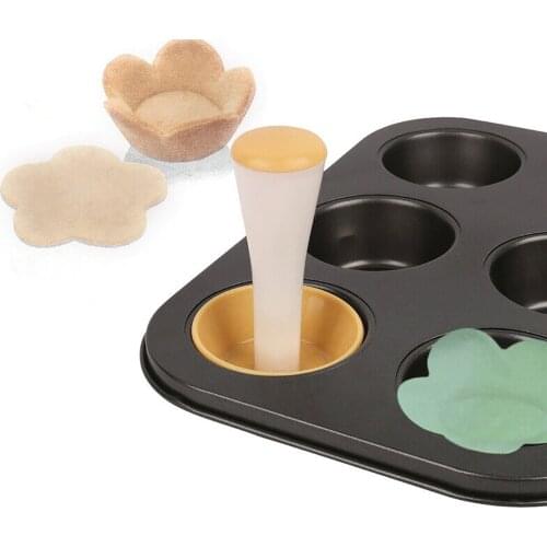 Creative Cupcake Molding Presses Household Compact Baking Mould for Desserts Cakes and Biscuits