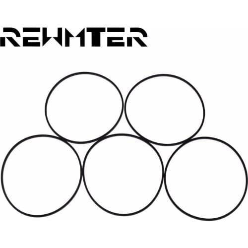 Motorcycle Black 5pcs Clutch Seal Gasket O-Ring Replacement Rubber Kits For Harley Sportster 883 1200