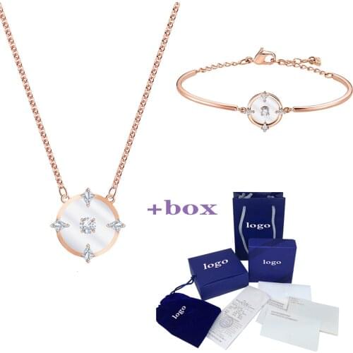 NEW 2019 Vintage Harajuku Necklace And Bracelet Suit Couple Jewelry 548400 Free For Wedding Anniversary