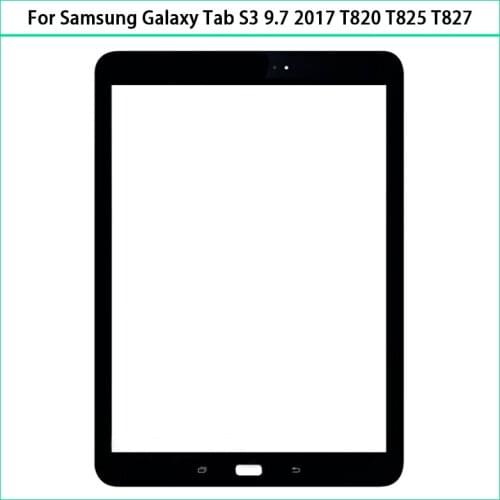 New 9.7 inch Glass For Samsung Galaxy Tab S3 9.7 2017 T820 T825 T827 Touch Screen Front Glass Lens Outer Glass Panel Replacement
