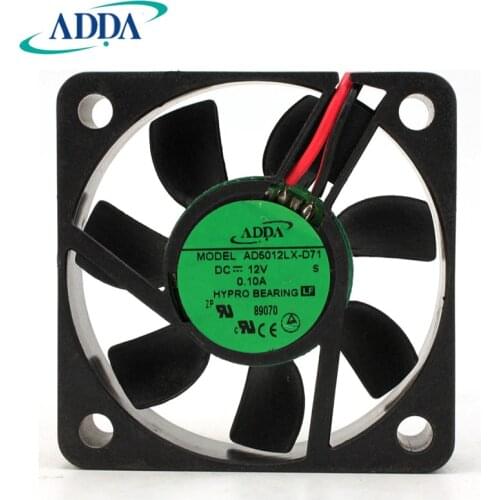 NEW ADDA AD5012LX-D71 5015 12V0.10A 5CM silence cooling fan