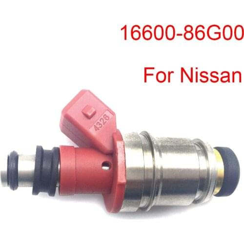 New 16600-86G00 Fuel Injector For Nissan D21 Pickup 2.4L Auto Part 1660086G00 16600-86G10
