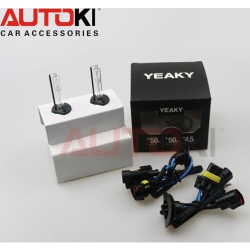 Autoki Yeaky Series Original Super Bright 35W H3 H7 9005 9006 H11 D2S D2H HID Xenon Head Lamp Single Beam Replacement Bulbs