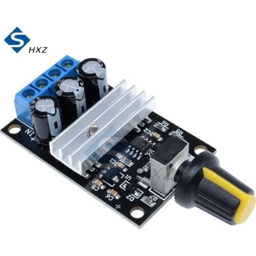 6V-28V3A NE555 Voltage Regulator DC Motor Speed Controller Smooth Soft Start Brushless Motor Speed Control Power Regulator