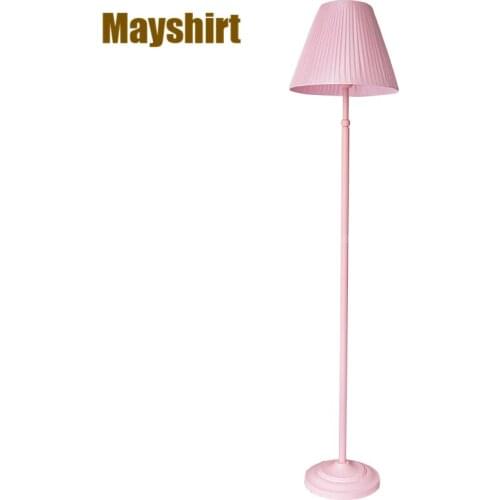 Pink Floor Lamp Modern Led Standing Lamps for Living Room Bedroom Stand Light Office Tall Floor Light Fixtures Kids Bedside Lamp