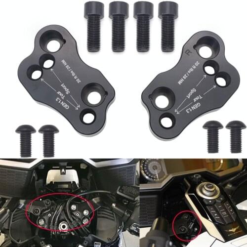 Universal Motorcycle Handlebar Riser Bars Clamp handle bar risers For HONDA Gold wing GL1800 2018 2019