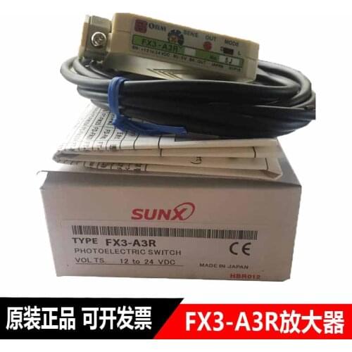 The SUNX Vision Sensor FX3-A3R fiber amplifier replaces the FX-101