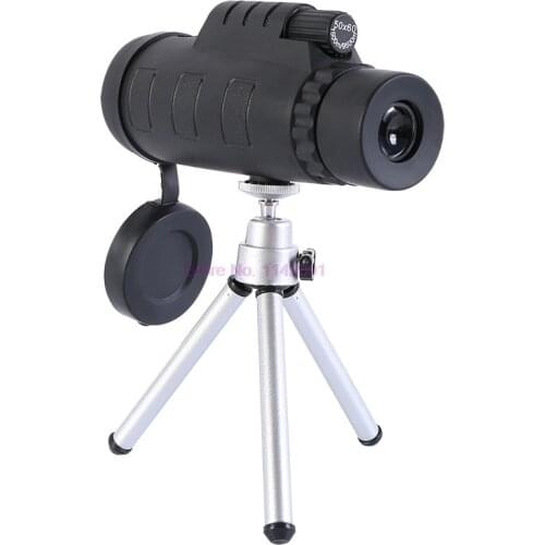 10set 50X60 Zoom DHL 10set 50X60 Zoom Telescope Scope for Smartphone Camera Camping Hiking Fishing with Compass Clip Tripod