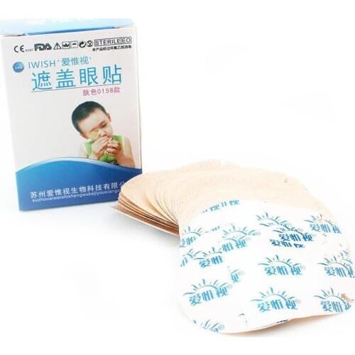 20Pcs Eyeshade Occlusion Medical Cartoon Child Amblyopia Training Orthoptic Corrected Colorful Eye Patch Amblyopia Eye Patches