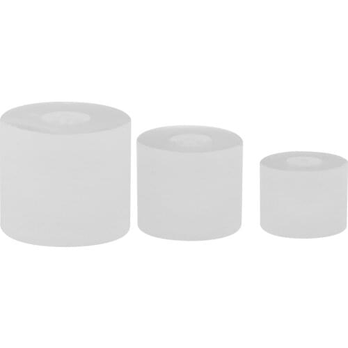 3 Pieces Sphere Shaped Silicone DIY Molds Jewelry Making Mould Tool for Resin Casting 9mm/12mm/16mm