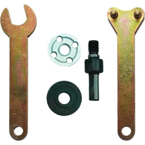 Newly Hot 5 Pcs 6mm/10mm Electric Drill Angle Grinder Connecting Rod for Cutting Disc Polishing Wheel Adapter