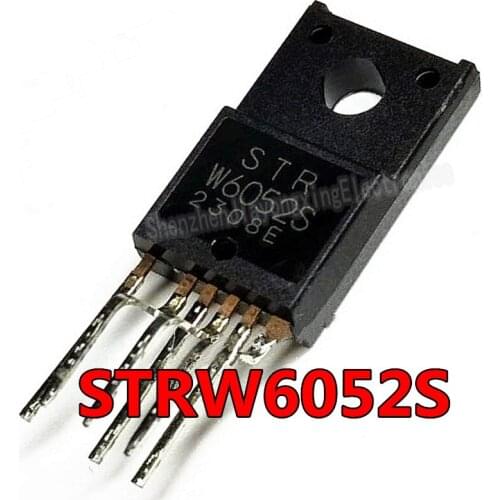5pcs STRW6052S TO220F-6 W6052S TO-220F STRW6052 STR-W6052S W6052 TO-220 new original