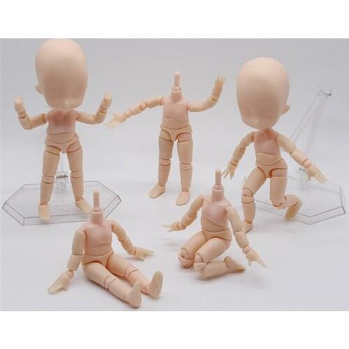 Anime Archetype He She BODY KUN / BODY CHAN Cute Ver. Ferrite Movable Body Feminino Boy Girl PVC Action Figure Model 14cm