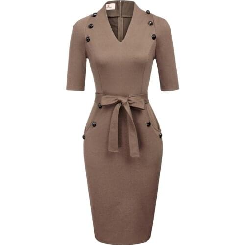 Belle Poque Office Summer Dresses
