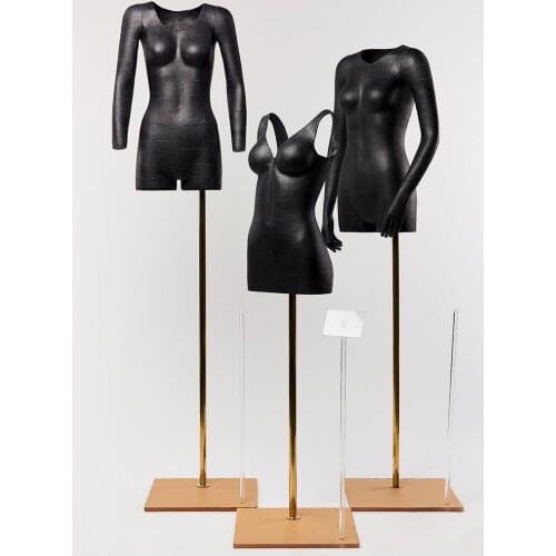 New Style Mannequin Female Half Body Model Shelf Craft Sticker Display S tand