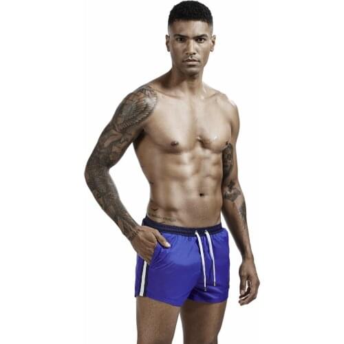 Hi-Q Mens Summer Training Sportswear Bottoms Style Man Quick Dry Workout Jogger Casual Shorts Man Surfing Swimwear Beach Shorts