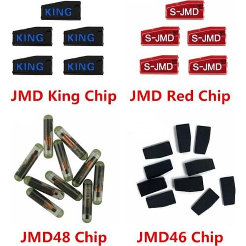 Original JMD Super Red Chip/King Chip/JMD48 ID48 Glass Chip Transponder Car Key Chips for Handy Baby/E-baby/Handy Baby 2