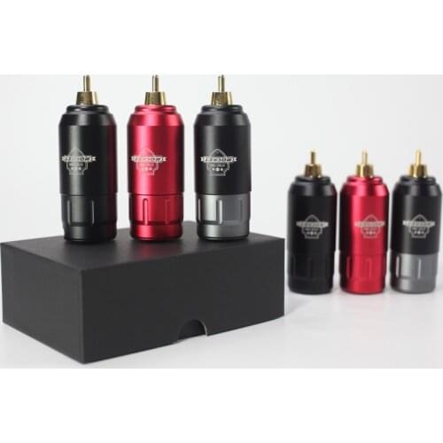 Rechargeable Wireless Rocket Tattoo Battery Power RCA Connector For Tattoo Machine Pen Supply TPB03