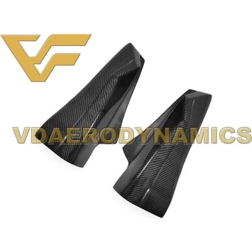 Suitable For 03-08 Nissan Z33 350Z VAD-M Carbon Fiber Rear Bumper Side Apron