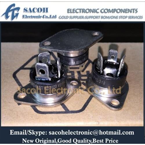 Genuine New Original 2PCS/Lot BTW67-600 BTW67600 BTW67-600RG or BTW67-800 or BTW67-1000 or BTW67-1200 RD-91 50A 600V Power SCRS