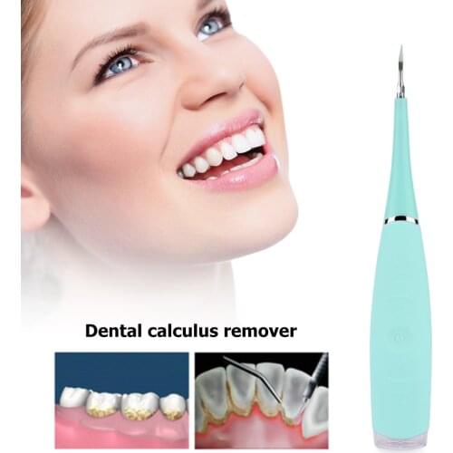 Portable Electric Sonic Dental Scaler Tooth Calculus Remover Tooth Stains Tartar Tool Dentist Teeth Whitening Oral Hygiene Kit