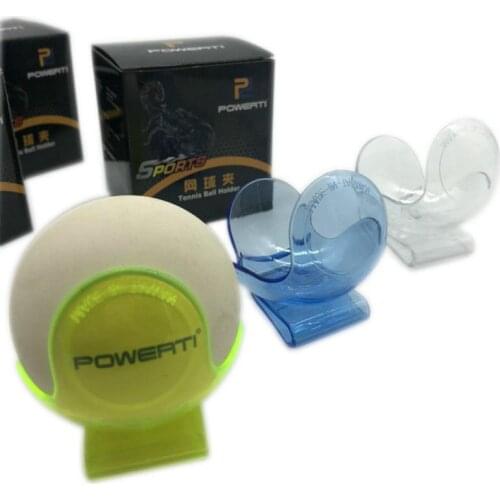Professional Tennis Ball Clip Tennis Ball Holder Waist Clip Transparent Holds Training Equipment Tennis Ball Accessories