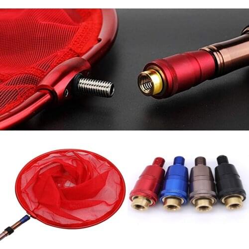 Fish Landing Net Dip Net Connector Quick Release Adapter To Prevent Fish Running anti-rotation Connector