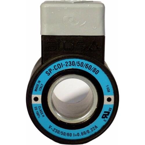 SP-COI-230/50/60/80 AC Atos Magnet-Spule Ventil coil valve 230 V SP-C01-230/50/60/80