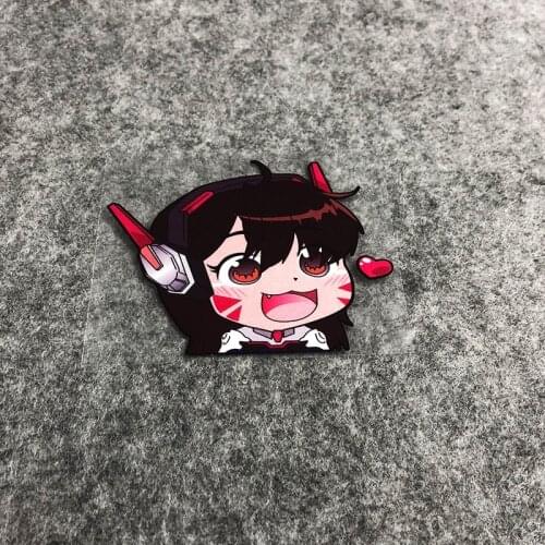 Car Styling and Decals Automobile Truck Window Tail Stickers for Cute Lovely Game DVA Bunny Rabbit