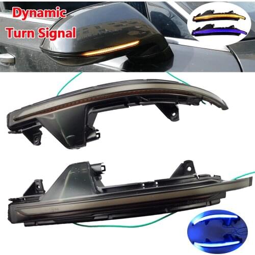 Dynamic Turn Signal LED Side Wing Rearview Mirror Sequential Indicator Blinker Repeater Light For Audi A7 S7 RS7 4G8 2010-2017