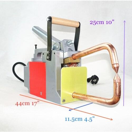 Spot Welder 110v 230V 1.5+1.5mm Steel Plat Joint CE UL Portable Resistance Spot Welding Machine