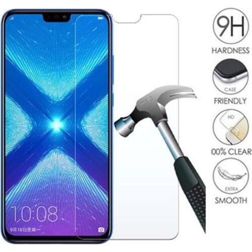 Protective Screen Glass For Huawei Honor 8 8X 8C 8S Tempered Huavei Huawey Honer X C S Lite Light 8lite X8 Protector 2.5D Film